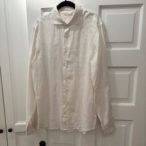 Suit Supply Legguino Linen Shirt, Slim Fit